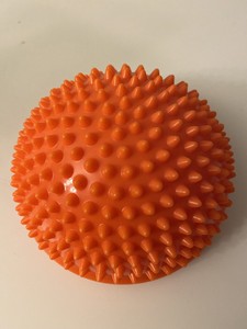 half yoga ball