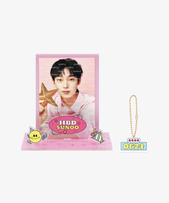 ENHYPEN SUNOO HAPPY BIRTHDAY HBD OFFICIAL GOODS ACRYLIC FRAME +