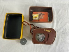VINTAGE KODAK BROWNIE 8mm MOVIE CAMERA with field case, original box, manual
