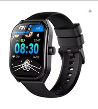 AOLON Smart watch 2.1-Inch HD Curve Screen with Black Band
