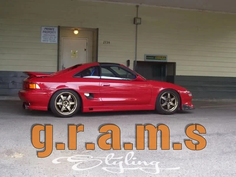 Espatas de parachoques trasero estilo Greddy para Toyota MR2 v9 Foto 3 de 4