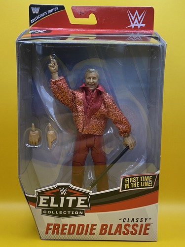 WWE Elite Collection Freddie Blassie Action Figure – 6-Inch Deluxe Figure With Ring Gear & Accessories - View #12