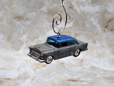 Rare Custom 1955 Chevy Two-Door Sedan Christmas Ornament 1/64 Scale