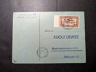 1931 Egypt Airmail LZ 127 Graf Zeppelin Cover Cairo to Bad Homburg Germany — photo 1