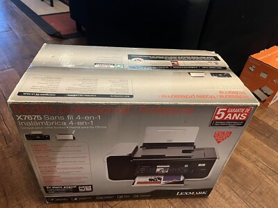 Lexmark X7675 All-In-One Inkjet Printer Sold As Part