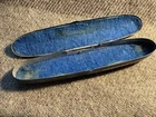 Civil War Original Tin Eyeglasses Case ~ C. Parker c. 1860