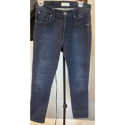 James Jeans polka dot denim pants size 30
