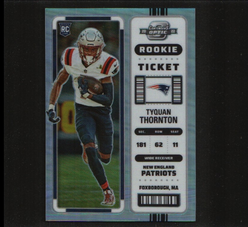 Tyquan Thornton Panini Contenders Optic #96 Silver