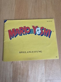NINTENDO NES Mario & Yoshi OVP Europa Version