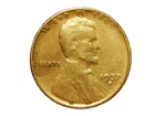1937-S  CLEANED  LINCOLN WHEAT CENT #1