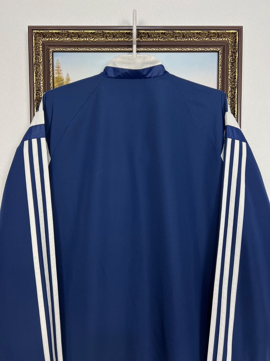 Vintage Adidas Romania Football Set Soccer Track Suit Blue Jacket