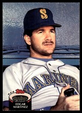 Edgar Martinez 1992 Stadium Club #267 Mariners MLB READ FREE SHIP AutographDen