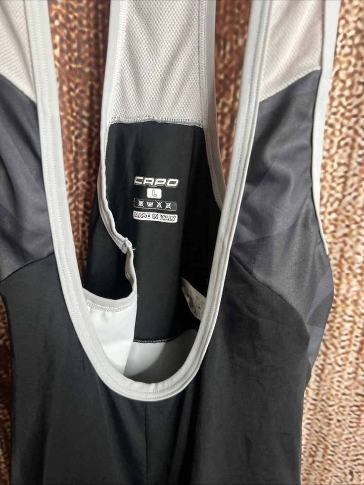 Capo Oracle Cycling Bib Shorts Men’s Small  Custom Bike Padded Made In Italy - Image 2 of 4