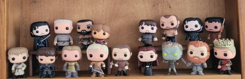 17 - OOB Funko Pop Game of Thrones - Jon Snow, Samwell, Brienne, Oberyn, Sansa