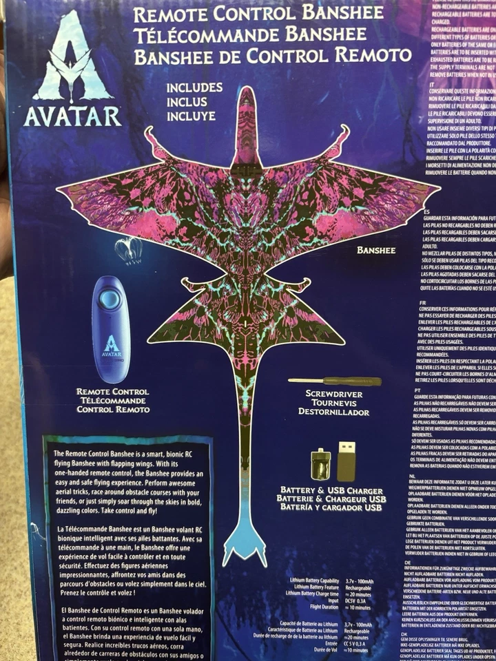 Avatar Banshee - Remote Control RC Flying Mini Drone Toy - Image 3 of 4
