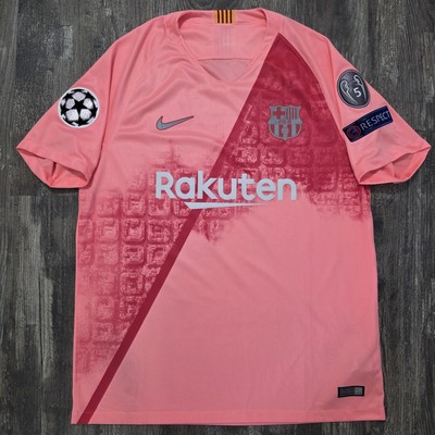 2019 Nike Barcelona Third Soccer Jersey Lionel Messi Men L