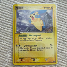 Pokemon TCG Minun 37/106 EX Emerald Regular Common English 60 HP 2005 on eBay