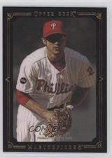 2008 Upper Deck Masterpieces Black Paper Framed Chase Utley #69 00nl