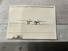 ORIGINAL VINTAGE SNAPSHOT PHOTO HOWARD HUGHES EXPERIMENTAL XR-11 AIRCRAFT
