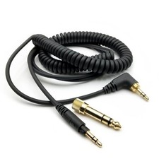 DJ Headphones Spring Cable with Plug For Pana...