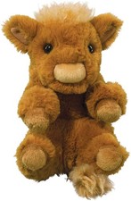 Douglas Highland Cow Lil' Baby Plush Stuffed Animal, 7"