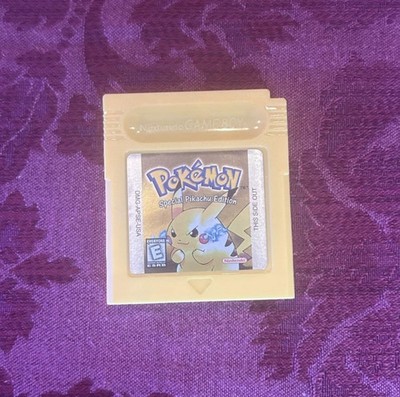 Game Card Yellow Version For Pokemon GBC