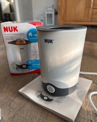 NUK Thermo Express Plus Flaschenwärmer Tragbar Schonendes Erwärme Mitt Etikettee