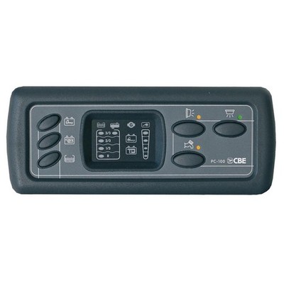 CBE ANALOGES BEDIENFELD PC100-XX + LCD FÜR CARAVAN CAMPERVAN WOHNMOBIL