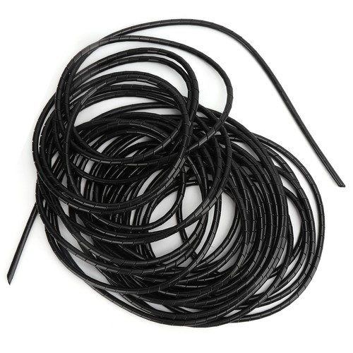 12-5m Electrical Wires Organizer Sleeve Smooth Corrosion Resistant PVC Spiral - Afbeelding 20 van 22