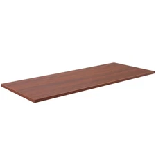 VIVO Dark Walnut 55" x 24" Square Corner Table Top for Standing Desk Frames