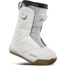 NEW!! 2025 Ladies 32 STW Double Boa Snowboard Boots-Bone-Sz 6.0