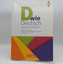 D wie Deutsch 7 Handreichungen für den Unter...