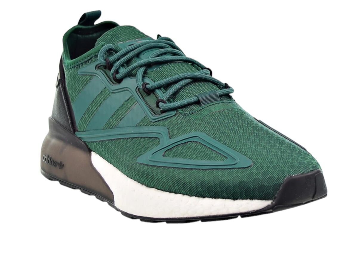 Adidas ZX 2K Boost Men's Size 8.5 Shoes Collegiate Green