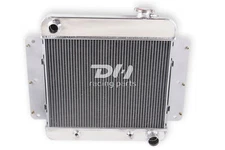 For 1962-1967 63 64 65 66 Chevy II V8 Nova I6 3 Row Aluminum Radiator 2.5-5.3L 