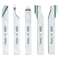 Proxxon - Drehstahlsatz, Hss 10 X 10 X 80 Mm (5-Teilig) - 24550