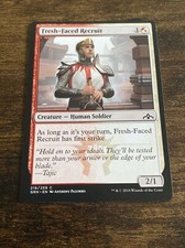 Fresh-Faced Recruit 216/259 Guilds of Ravnica MTG Magic the Gathering D129*