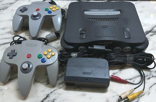 N64 Nintendo 64 console Black select option Bundle Used Region free from japan - Picture 11 of 21