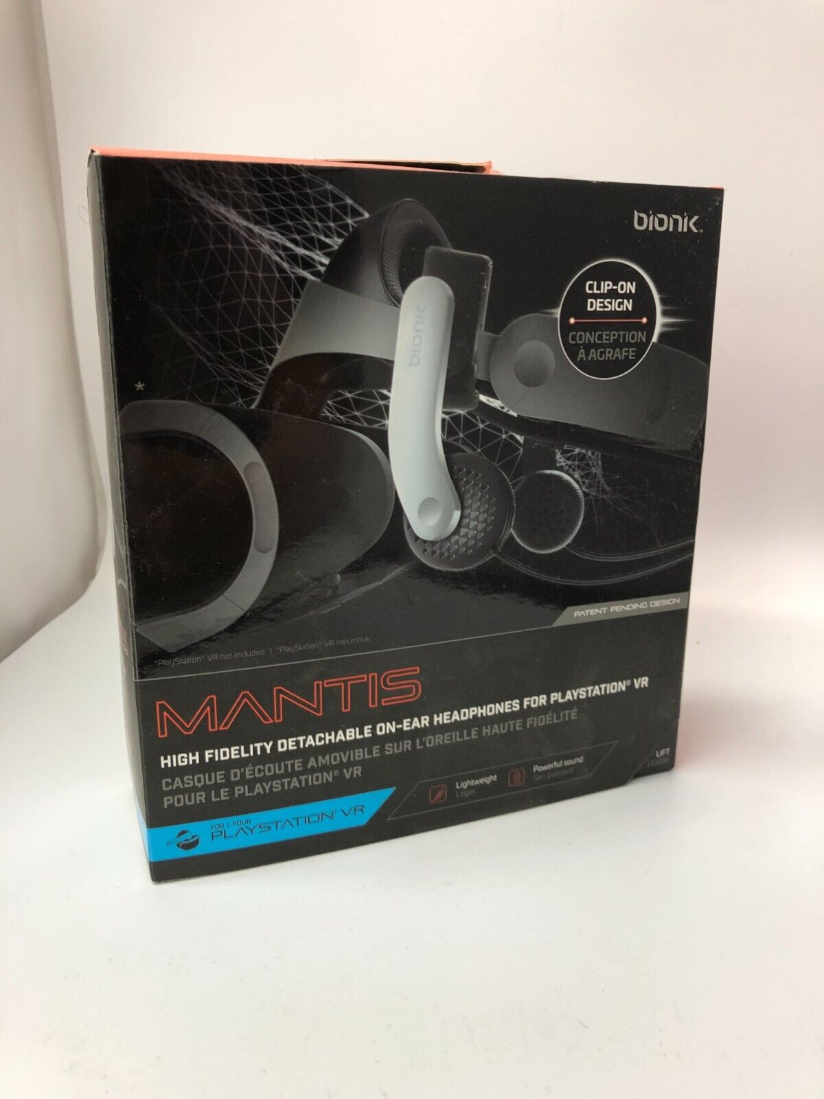 Objector Begivenhed podning Bionik Mantis Premium Clip-on On-Ear Headphones for PlayStation VR | eBay