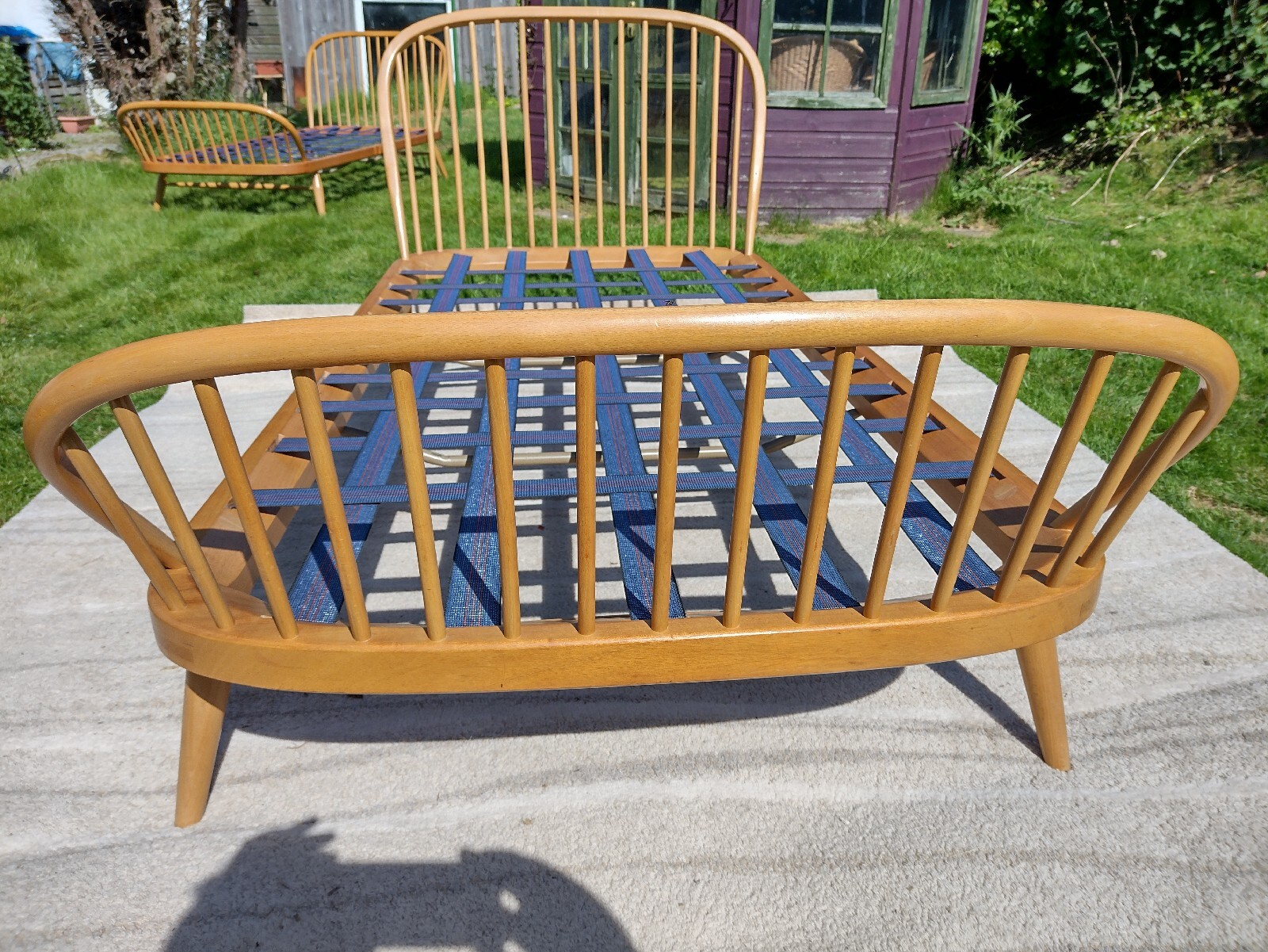 2 x Ercol Windsor Range Single Beds MidCentury Vintage Free