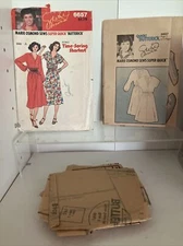 Butterick 6658 Marie Osmond Girls Dress Size P-S-M Pattern Cut  Envelope Damage