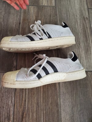 Vtg Adidas Originals Superstar Boost Shoes BB0190 Unisex White Sneakers Sz  6 | eBay