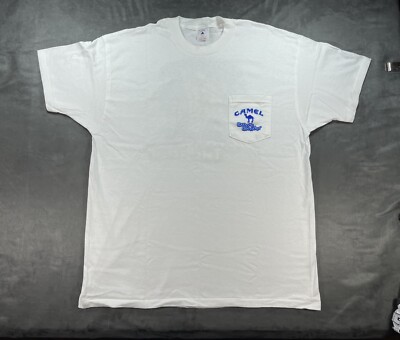 New 1996 White Camel VTG single stitch Groove Blender Big Vegas Shirt USA MADE