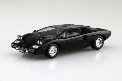 Aoshima 1/32 Scale Model Snap Car 20-F Kit Lamborghini Countach