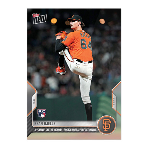 2022 Topps Now 137 Sean Hjelle