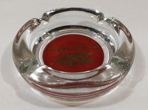 Vintage Historic The Old Ebbitt Grill Restaurant Washington, DC Glass Ashtray - Picture 12 of 12