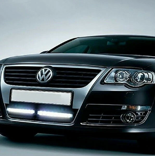 2x Ultra-Slim Car Truck DRL LED Fog Signal Light Daytime Running Lamp Waterproof - Image 4 of 4