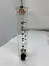 DWYER WATER METER VFB SE Flow Meter 6.5"  Water SS Valve