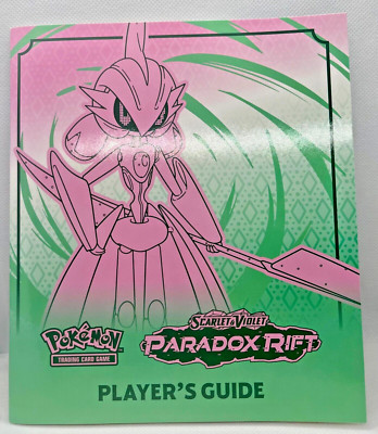 Paradox Rift Player's Guide Pokemon TCG Set List Iron Valiant NEW