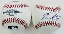 XAVIER SCRUGGS SIGNED OMLB BASEBALL ST LOUIS CARDINALS MARLINS AUTOGRAPH COA J5