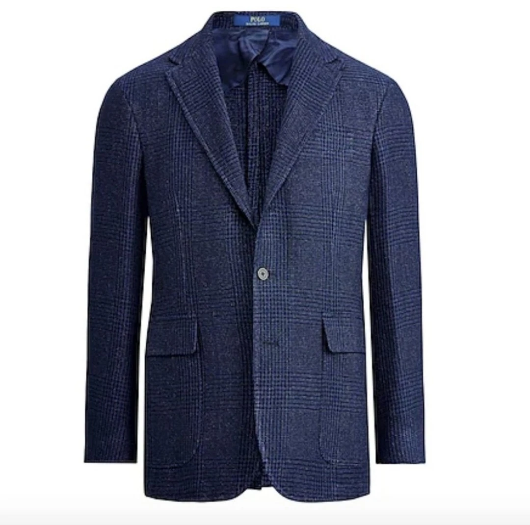 Polo glen plaid sport deals coat
